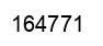 Número 164771 imagen negro