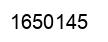 Number 1650145 black image