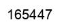 Número 165447 imagen negro