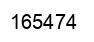 Número 165474 imagen negro