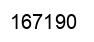Number 167190 black image
