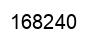 Número 168240 imagen negro