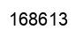 Número 168613 imagen negro
