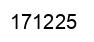 Number 171225 black image