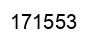 Number 171553 black image