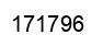 Number 171796 black image