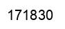 Number 171830 black image