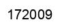 Número 172009 imagen negro