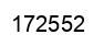 Number 172552 black image