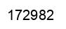 Number 172982 black image