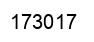 Número 173017 imagen negro