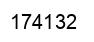 Número 174132 imagen negro