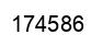 Número 174586 imagen negro