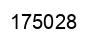 Number 175028 black image