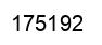 Number 175192 black image