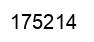 Number 175214 black image