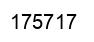 Number 175717 black image