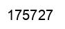 Number 175727 black image