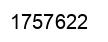 Número 1757622 imagen negro