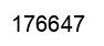 Number 176647 black image