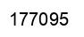 Número 177095 imagen negro