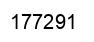Number 177291 black image