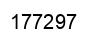 Number 177297 black image