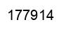 Number 177914 black image