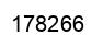 Number 178266 black image
