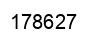 Number 178627 black image