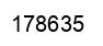 Number 178635 black image