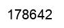 Number 178642 black image