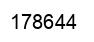 Number 178644 black image