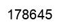 Number 178645 black image