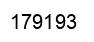 Number 179193 black image