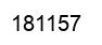 Number 181157 black image