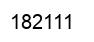 Number 182111 black image