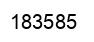 Número 183585 imagen negro