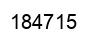 Number 184715 black image