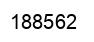 Number 188562 black image