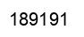 Número 189191 imagen negro