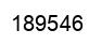 Number 189546 black image