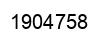 Number 1904758 black image