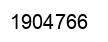 Number 1904766 black image