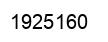 Number 1925160 black image
