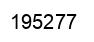 Número 195277 imagen negro
