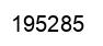 Número 195285 imagen negro