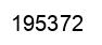 Number 195372 black image
