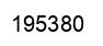 Número 195380 imagen negro