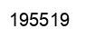 Number 195519 black image